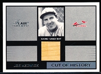 2003 Flair Greats Bb- “Cut of History”- Joe Medwick, Cardinals
