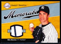 2007 Sweet Spot Bb- “Sweet Swatch Memorabilia”- #SW-MM Mike Mussina, Yankees