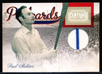 2010 Panini Century Collection “Postcards Game-Used”- #20 Paul Molitor, Milwaukee- #35/250
