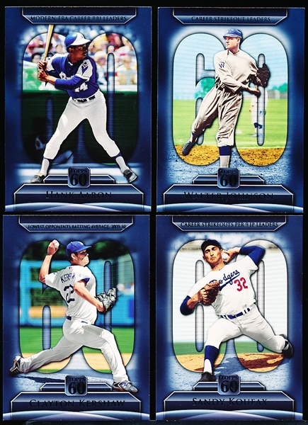 2011 Topps Baseball- “60” Complete Series #2 Insert Set of 50