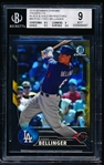 2016 Bowman Chrome Prospects Bb- “Black & Gold Refractors”- #BCP182 Cody Bellinger, Dodgers- Beckett Graded MINT 9
