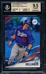 2016 Bowman Platinum Bb- “Top Prospects”- #TP-CB Cody Bellinger, Dodgers- Beckett Graded GEM MINT 9.5