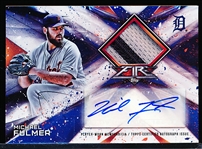 2017 Topps Fire Bb- “Autograph Patch” Insert- #FAP-MF Michael Fulmer, Tigers- #10/25 Made!