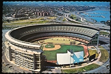 Alfred Mainzer, Inc. “B4587, 137- William A Shea Municipal Stadium” Deckle Edged Chrome Postcard