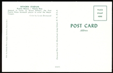 Dormand Post Card “66495- Bithorn Stadium, Perto Nuevo- Puerto Rico” Chrome Postcard