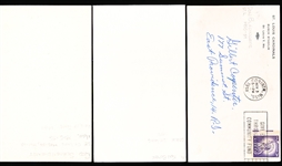 1950’s-70’s St. Louis Cardinals MLB Team Issued B/W Postcard/Photos- 10 Asst., 9 Diff.