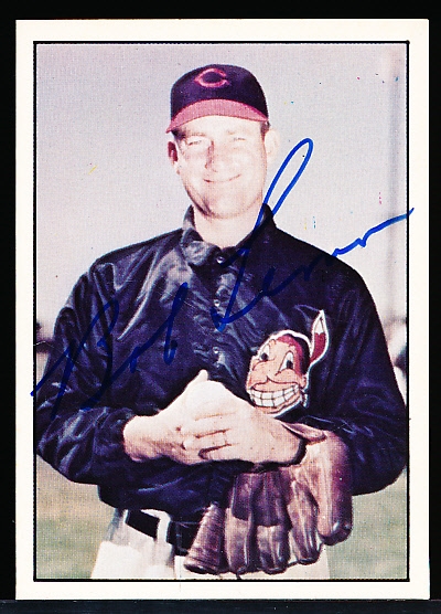 Autographed 1979 TCMA Baseball History Series #19 Bob Lemon
