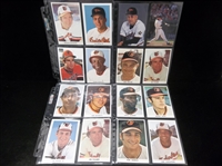 1970’s-80’s Baltimore Orioles MLB- 72 Asst. Postcard/Postcard Sized Color Team Issued Photos
