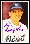 Autographed 1982 Diamond Classics Bsbl. #15 George Kell