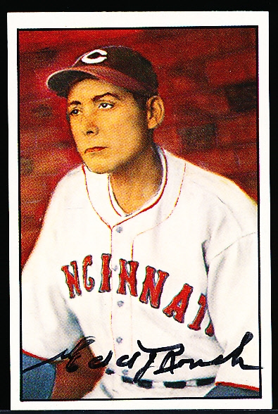 Autographed 1982 Diamond Classics Bsbl. #44 Edd Roush