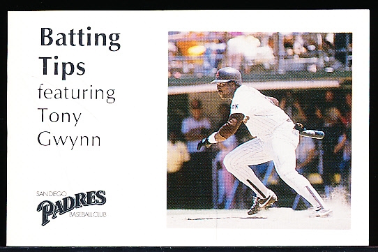 1986 San Diego Padres Bsbl. Smokey Tony Gwynn Batting Tips- 5 Books