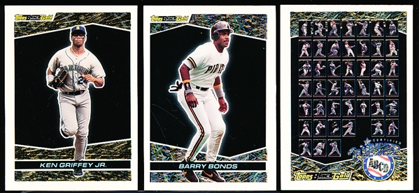1993 Topps Bsbl. “Black Gold Redemption”- 1 Near Master Set of 48/49 Cards