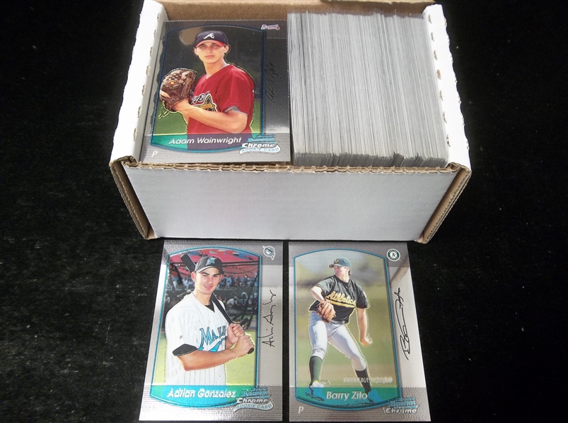 2000 Bowman Chrome Draft Picks and Prospects Update- 1 Complete Set of 110 Cards