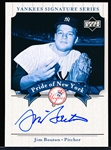 2003 Upper Deck Yankees Signature Series “Pride of New York Autographs” #PN-JB Jim Bouton