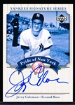 2003 Upper Deck Yankees Signature Series “Pride of New York Autographs” #PN-JC Jerry Coleman