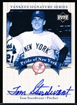 2003 Upper Deck Yankees Signature Series “Pride of New York Autographs” #PN-TS Tom Sturdivant
