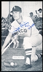 Autographed Jerry McNertney Chicago White Sox MLB J. D. McCarthy B/W Bsbl. Postcard