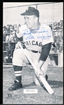 Autographed Pete Ward Chicago White Sox MLB J. D. McCarthy B/W Bsbl. Postcard