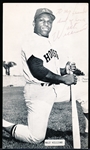 Autographed Walt Williams Houston Colt .45s MLB J. D. McCarthy B/W Bsbl. Postcard- Signed Twice!