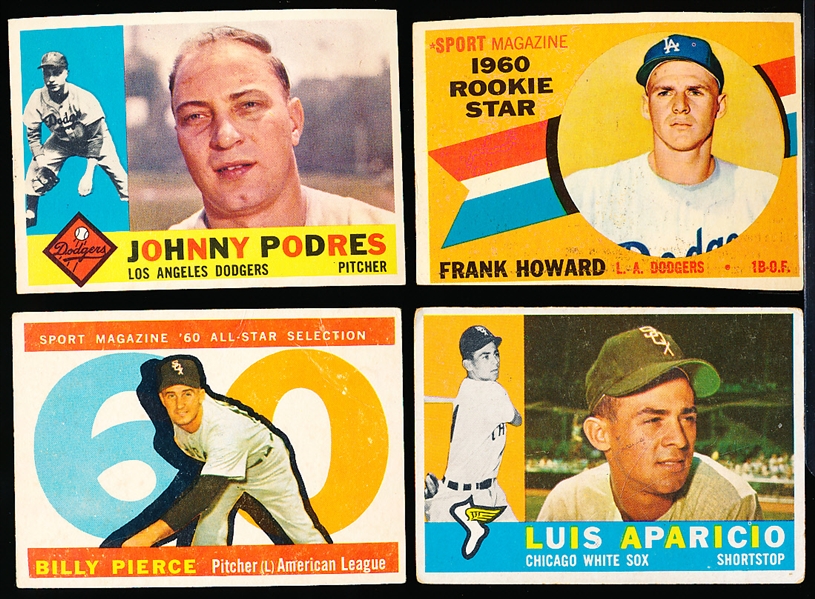 1960 Topps Bb- 8 Diff