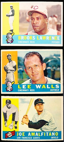 1960 Topps Bb- 12 Diff