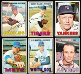 1967 Topps Bb- 6 Diff