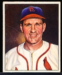 1950 Bowman Baseball- #35 Enos Slaughter, Cardinals