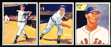 1950 Bowman Baseball- 3 Diff Low#’s