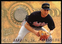 1996 Ultra Baseball- Cal Ripken Jr. “Diamond Dust” Commemorative Card