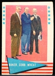 1961 Fleer Bb Greats- #1 Baker/Cobb/Wheat
