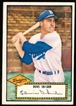 1952 Topps Baseball- #37 Duke Snider, Dodgers- Black Back