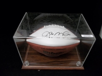 Autographed Joe Montana Official NFL White Panel Football- Beckett Certified