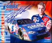 Autographed 2002 Team GMAC Busch Series #5 Chevy Monte Carlo Color 8” x 10” Photo- Signed by Driver Ricky Hendrick