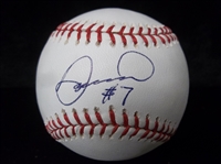 Autographed and Inscribed Danica Patrick Official MLB Baseball- Beckett Certified