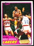1981-82 Topps Bskbl. #21 Magic Johnson