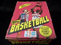 1981-82 Topps Bskbl.- 1 Empty Display Box