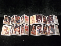 1993-94 Topps/Safeway G.S. Warriors Bskbl.- 1 Complete Set of Four 4-Card Panels