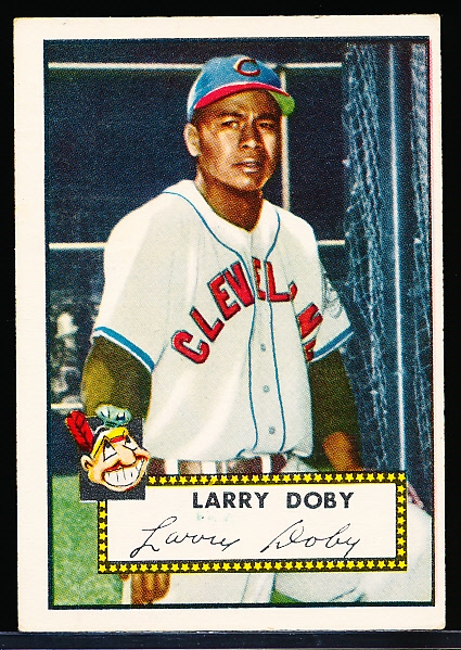 Lot Detail - 1952 Topps Baseball- #243 Larry Doby, Cleveland Indians