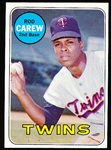 1969 Topps Baseball- #510 Rod Carew, Twins