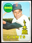 1969 Topps Baseball- #630 Bobby Bonds RC