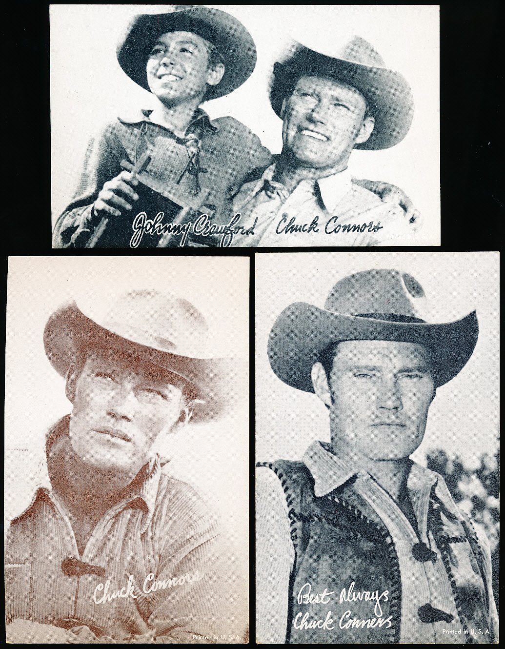 Lot Detail - 1950’s/60’s TV/Movie Western Actor Exhibits- Chuck Connors ...