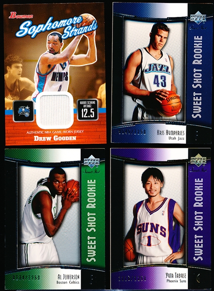 Four Modern Basketball Cards