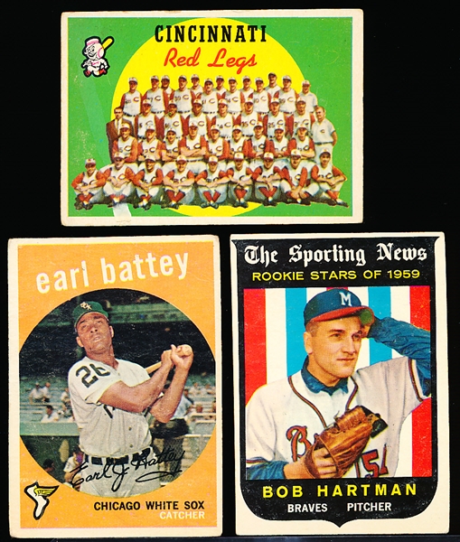 1959 Topps Bb- 21 Diff