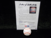 Autographed 1998 Chicago Cubs Official NL Baseball- 33 Signatures- PSA/DNA LOA