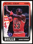 1988-89 Fleer Basketball- #17 Michael Jordan, Bulls