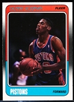 1988-89 Fleer Basketball- #43 Dennis Rodman RC, Pistons