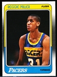 1988-89 Fleer Basketball- #57 Reggie Miller RC, Pacers