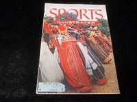 August 23, 1954 Sports Illustrated- 2nd Issue with “New York Yankees” Baseball Card Insert of 27 Paper Cards Intact!