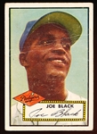 1952 Topps Baseball- Hi#- #321 Joe Black, Brooklyn