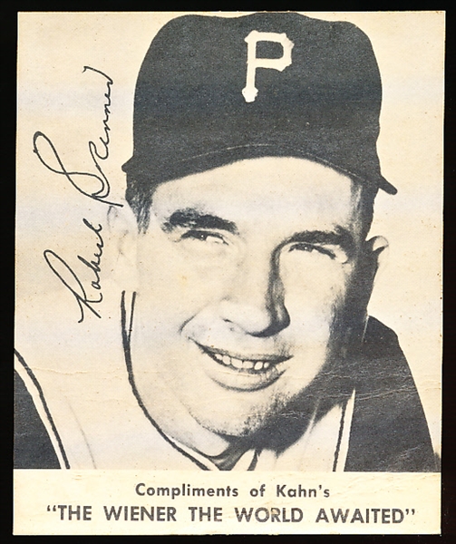 1961 Kahn’s Baseball- Bob Skinner, Pirates